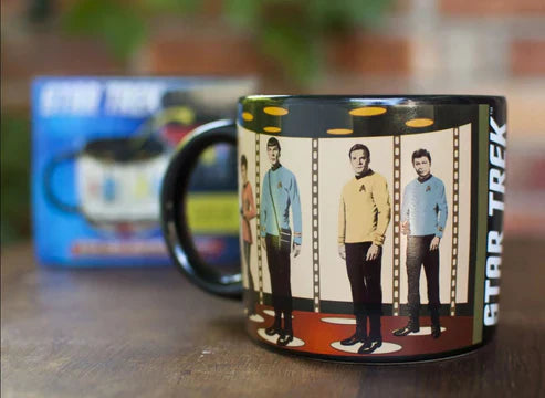 Star Trek Transporter Mug – Heat Activated Color Changing Ceramic Coffee Mug