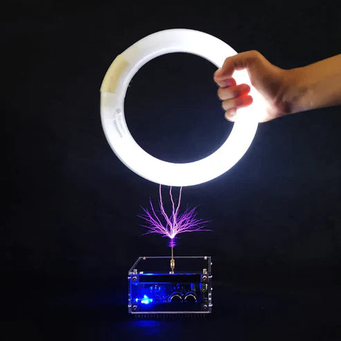 Bluetooth Music Tesla Coil – Wireless Lightning Arc Plasma Speaker Science Experiment Gadget
