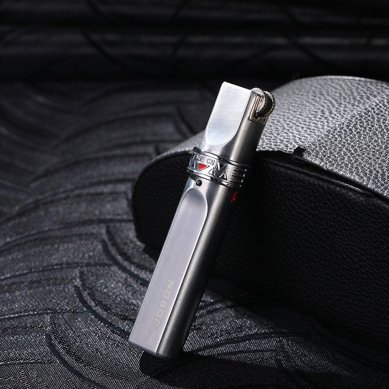 Quick Light Turbo Metal Windproof EDC Torch - Refillable Butane Lighter