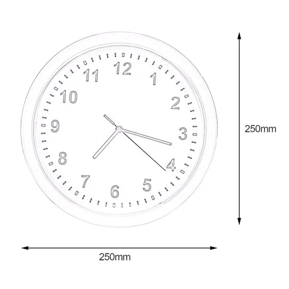 Storage Wall Clock - Hidden Secret Compartment Safe Clock