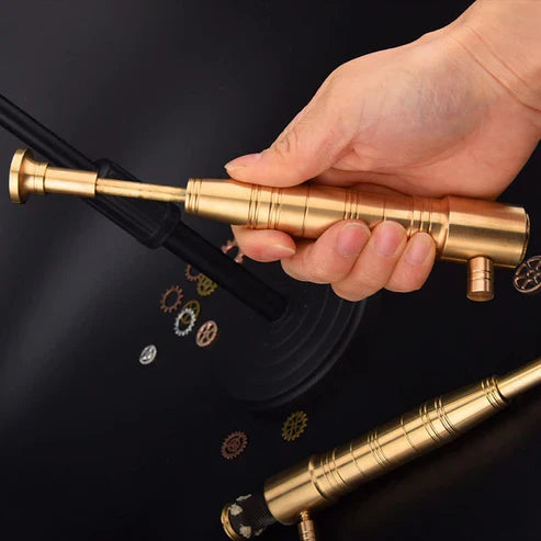 Survival Kerosene Torch Lighter - Brass Windproof Outdoor Fire Starter