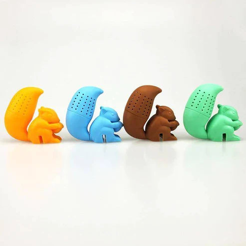 Squirrel Tea Infuser - Cute Silicone Loose Leaf Tea Strainer