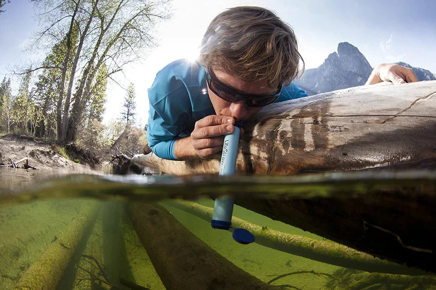 Personal Water Filter Straw – Removes 99.999% Bacteria, Parasites & Microplastics