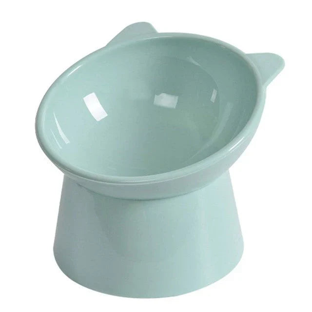 Tilted Pet Bowl - Elevated 45° Raised Food Water Bowl for Dogs & Cats