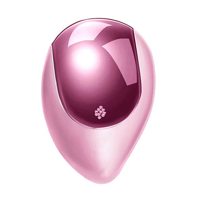 Portable Electric Ionic Hairbrush – Anti-Static Smoothing Hair Brush for Frizz-Free Shine