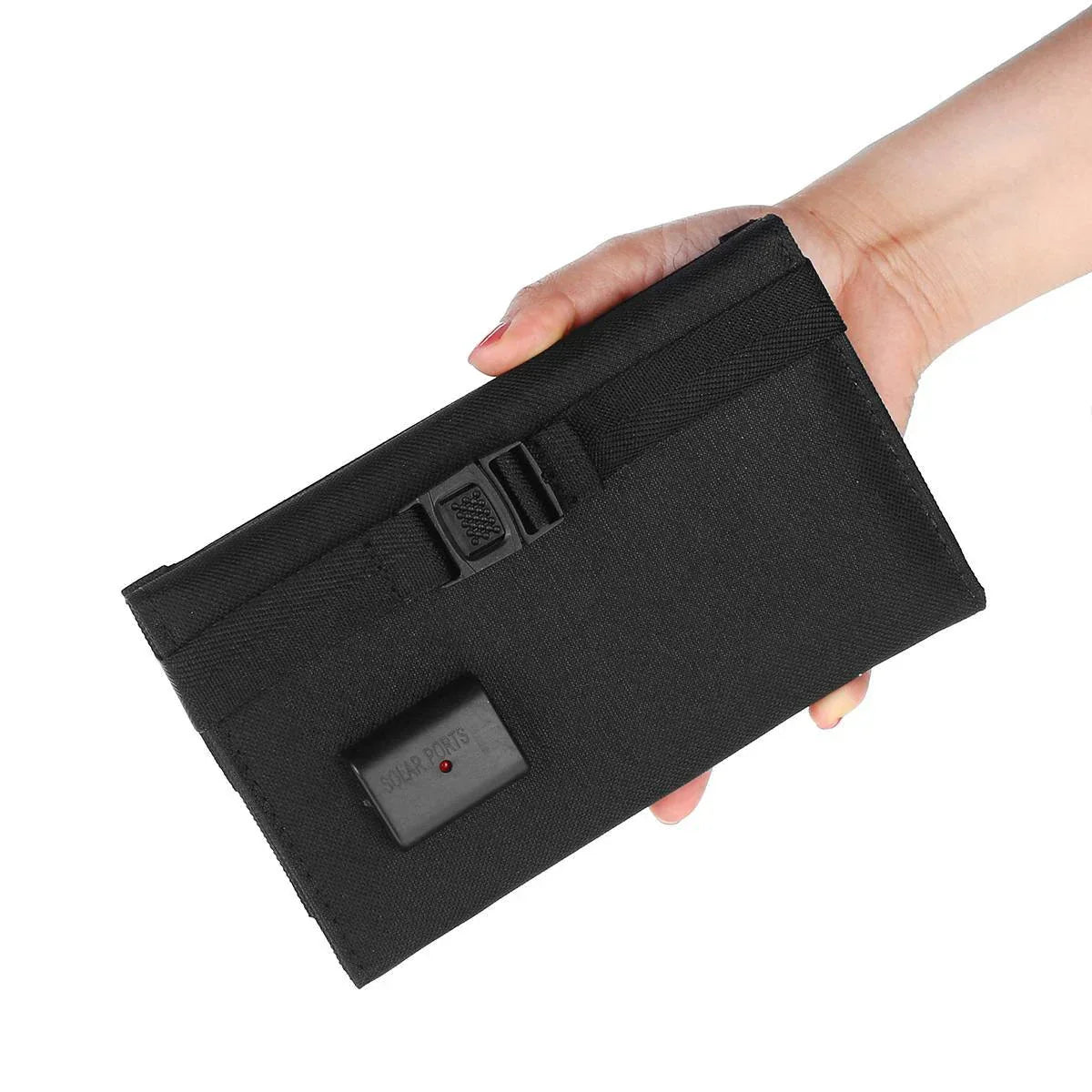 Foldable 20W Solar Panel Power Bank – Waterproof USB Solar Charger for Camping, Hiking & Outdoor Adventures
