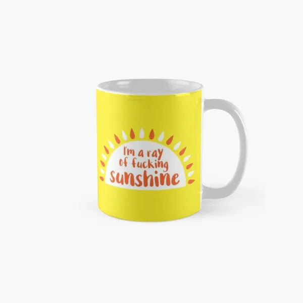 I Am A Ray Of Sunshine Mug – Funny Novelty Coffee Mug Gift for Her & Him