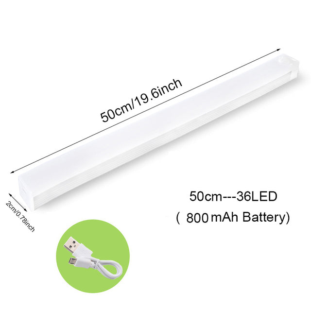 USB Rechargeable Motion Sensor Closet Light Kitchen Bedroom Lighting Wall Lamp