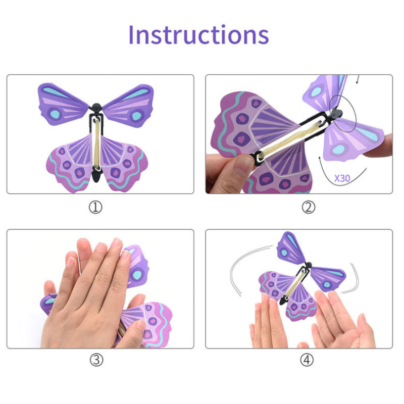 Flying Butterflies Surprise Card – Pop-Up Prank & Gift Box