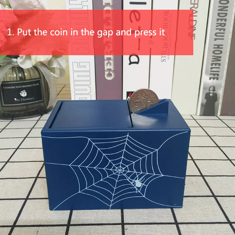 Electronic Spider Money Box – Spooky Hand Coin Bank | Fun Kids Piggy Bank Gift