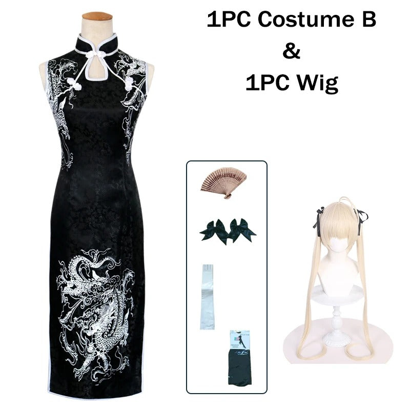 Sora Kasugano Anime Cosplay Costume – Costume & Wig Set