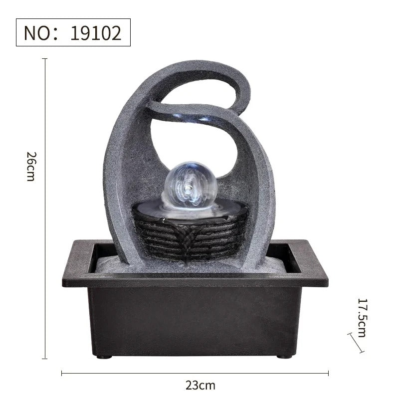 Handmade Home Decorative Fountain | Indoor Water Feature for Zen Living
