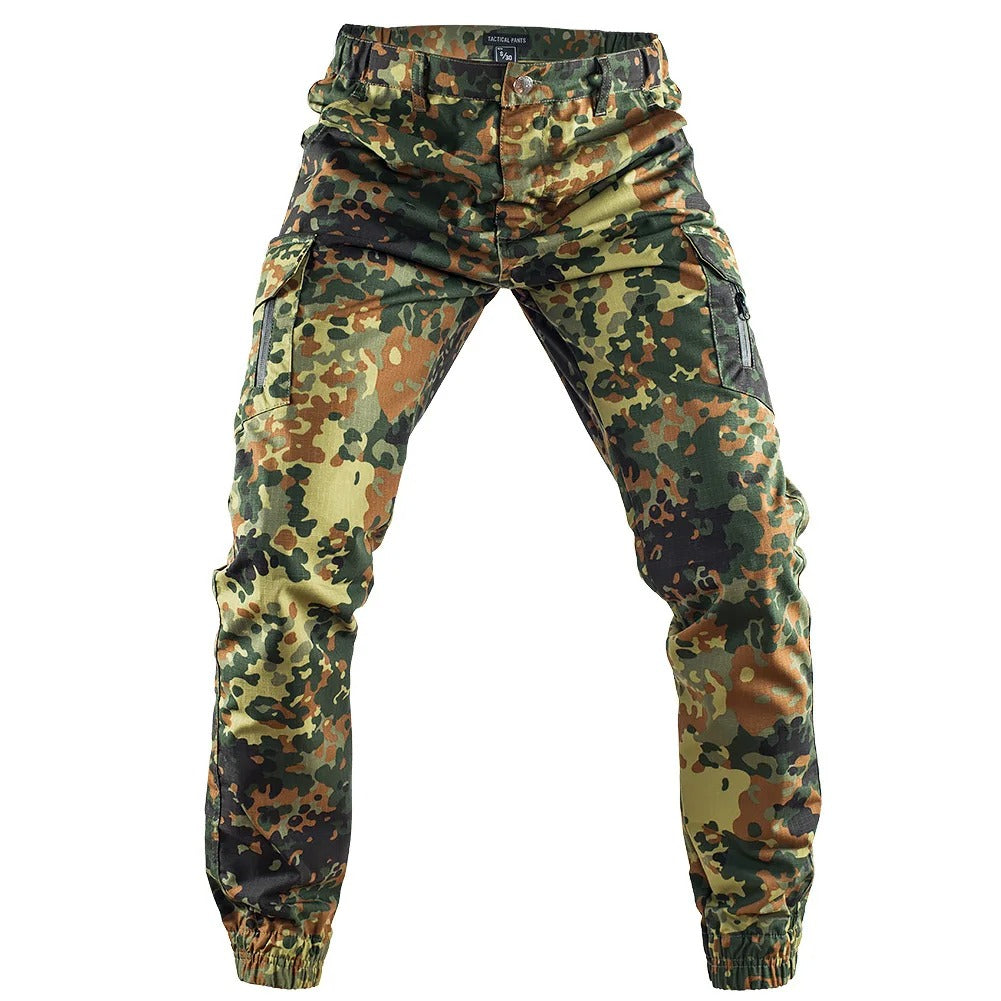 Men’s Tactical Ripstop Cargo Jogger Pants – Durable Outdoor Multi-Pocket Combat Trousers