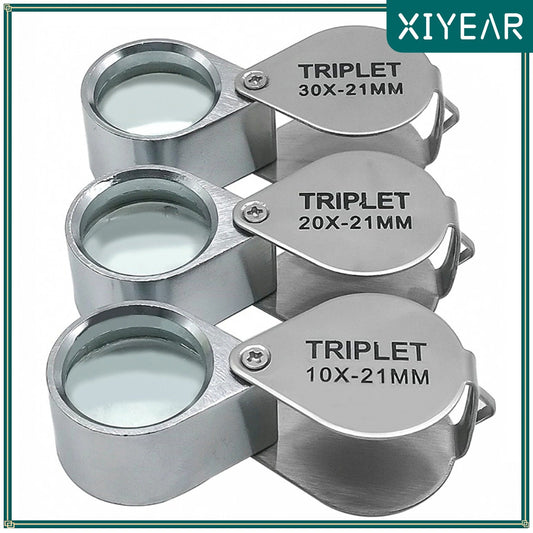 10-30X Pocket Loupe Magnifier | Portable Jewellery & Gem Magnifying Glass