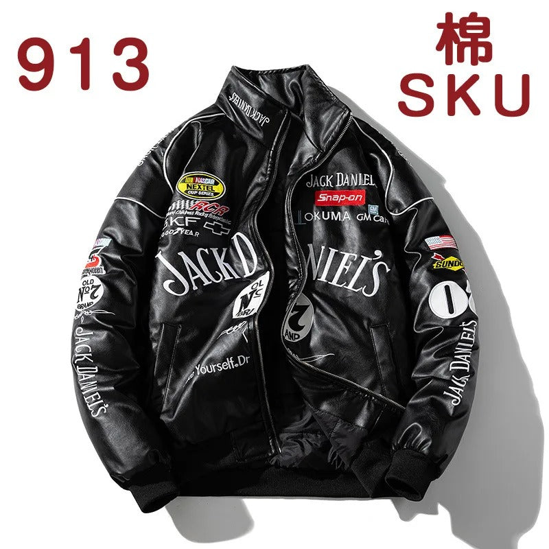 F1 Racing Jacket – Embroidered Motorsport Style