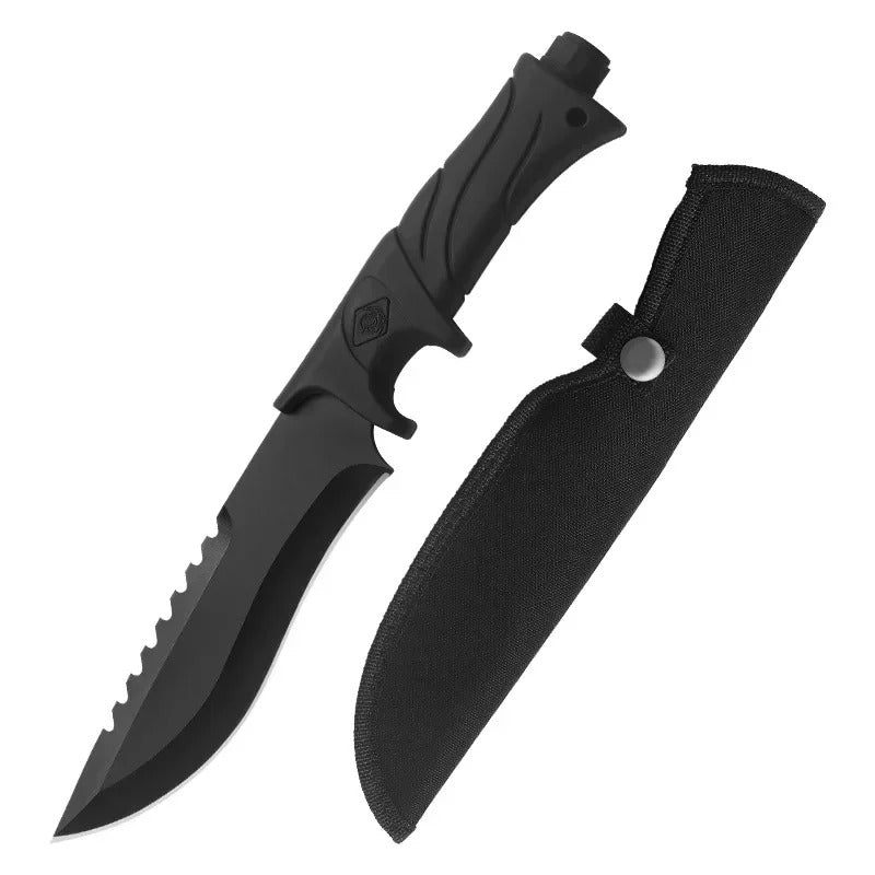 Outdoor Camping Tactical Straight Knife | Fixed Blade Survival Knife