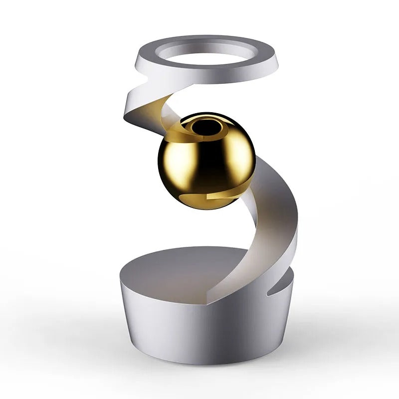 Gyro Gravity-Defying Kinetic Desk Toy – Mesmerising Spinning Fidget Ornament for Office & Home