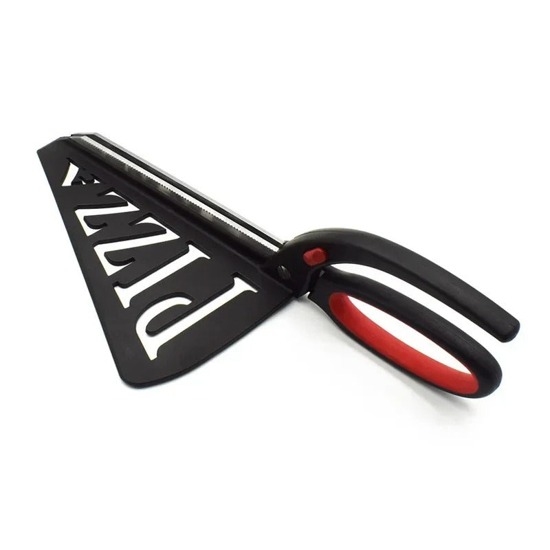Stainless Steel Pizza Cutter & Slicer – Multi-Functional Baking Tool with Detachable Spatula