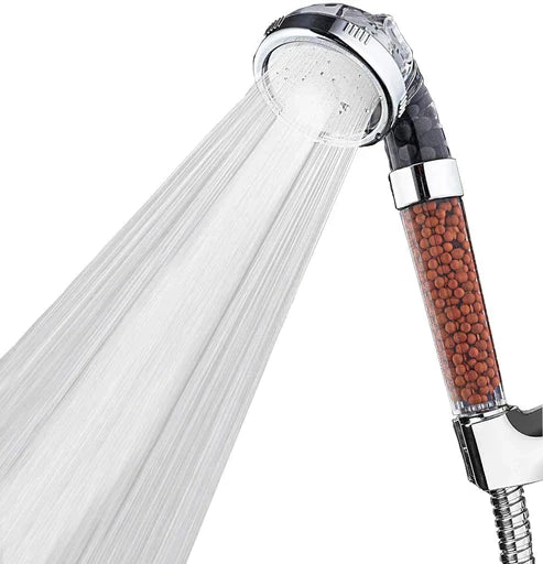 Anion Filter Shower Head with 3 Mode High Pressure - Water Purifying Showerhead