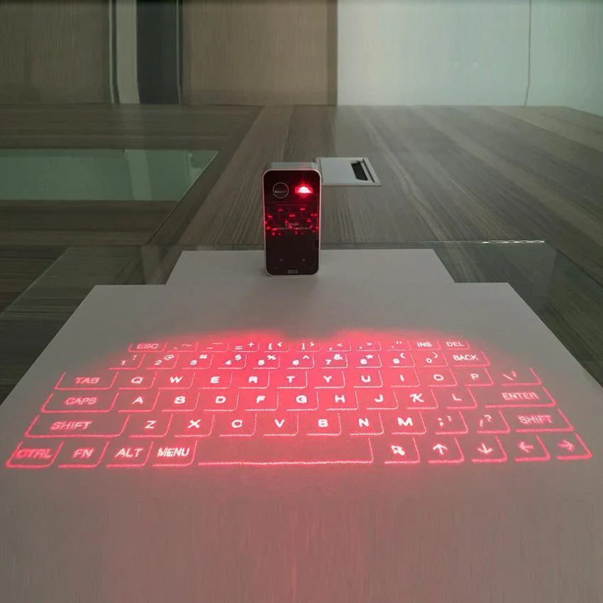 Laser Projection Bluetooth Keyboard – Wireless Virtual Keyboard for Phones & Tablets