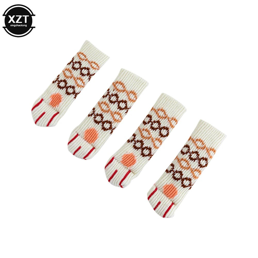 Kitty Paw Chair Socks – Cute Floor Protectors for Chair & Table Legs