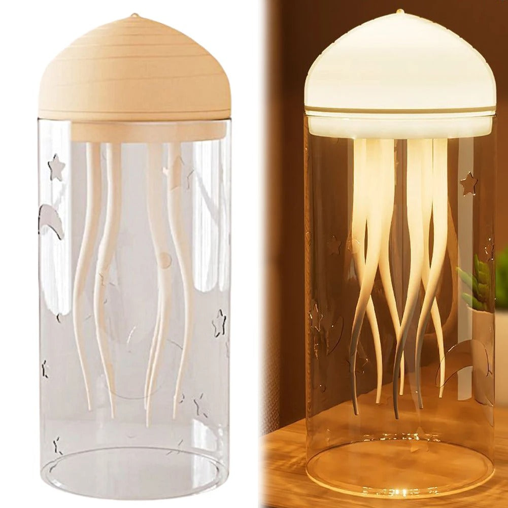 Dancing Jellyfish RGB Night Light – Colour Changing LED Mood Lamp for Bedroom, Kids Room & Home Decor