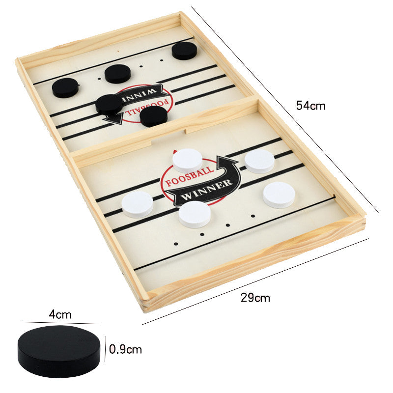 Foosball Winner Games Table Hockey Game - Mini Desktop Air Hockey for Kids & Adults