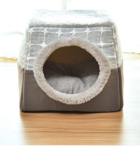 Soft Nest Pet Bed – Cosy Kennel Cushion for Cats & Dogs | Machine Washable