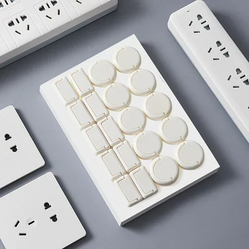 Child Safety Electrical Socket Covers – Baby-Proof Power Outlet Protectors (Pack of 10)