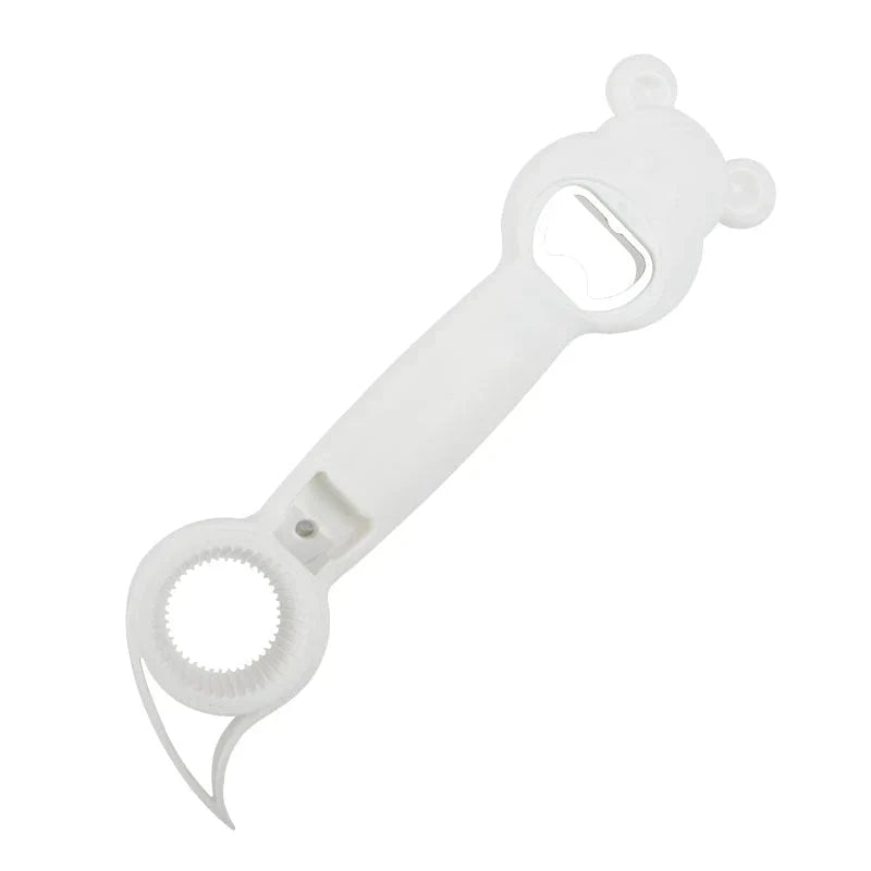 Mini Bottle Lid Jar Opener - Portable Multi-Function Bottle & Cap Opener