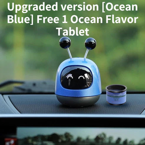 Robot Bug Car Dashboard Air Freshener - Cute Novelty Car Fragrance Diffuser