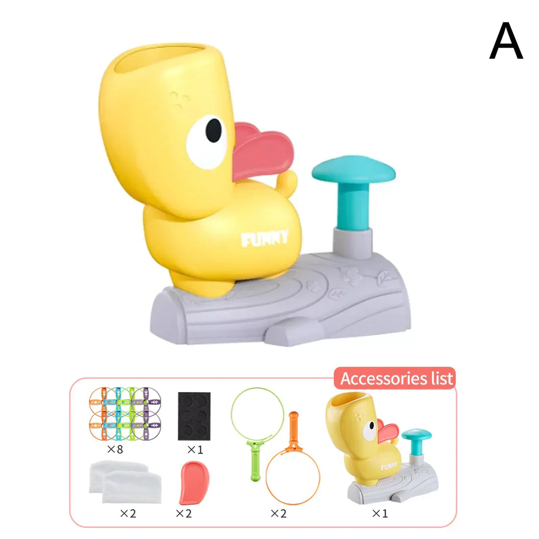 Duck Flying Air Disc Launcher Toy – Fun Outdoor Flying Saucer Game for Kids