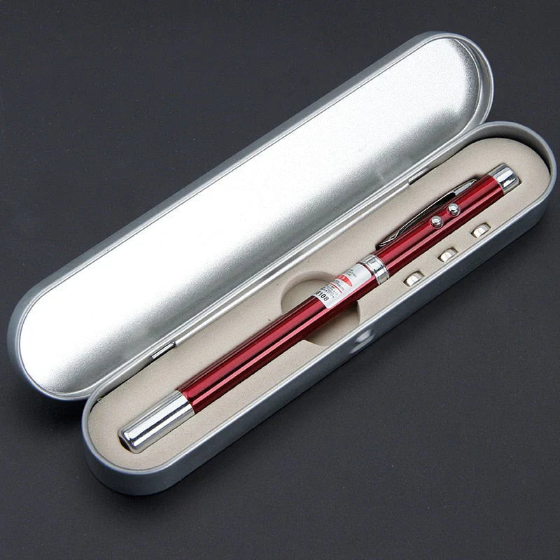 2in1 Telescopic Light Magnetic Pointer Pen - LED Flashlight & Pickup Tool
