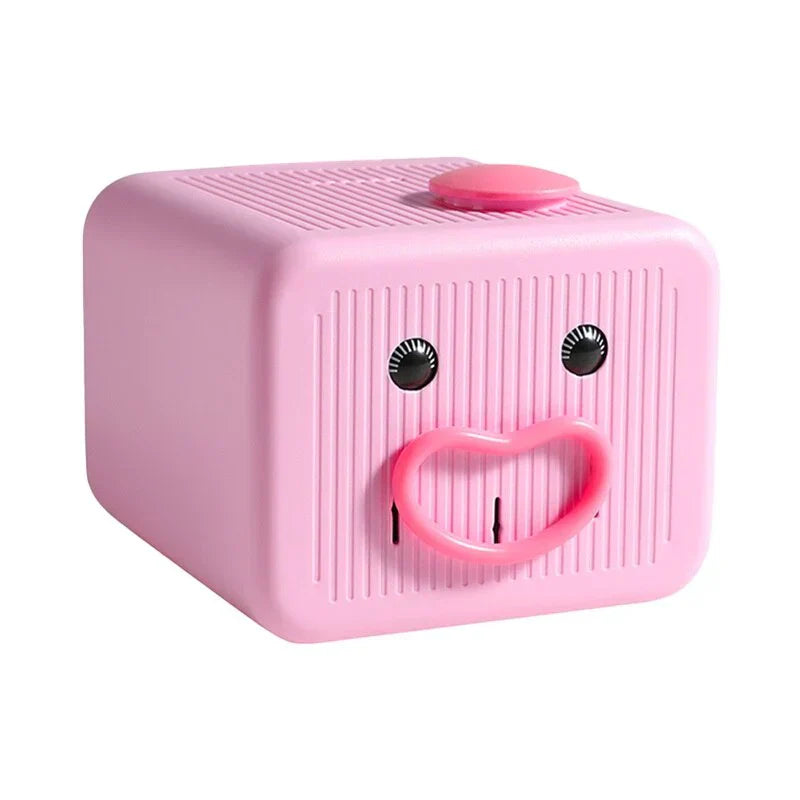 Funny Face Money Saving Piggy Bank – Interactive Coin Bank for Kids & Adults