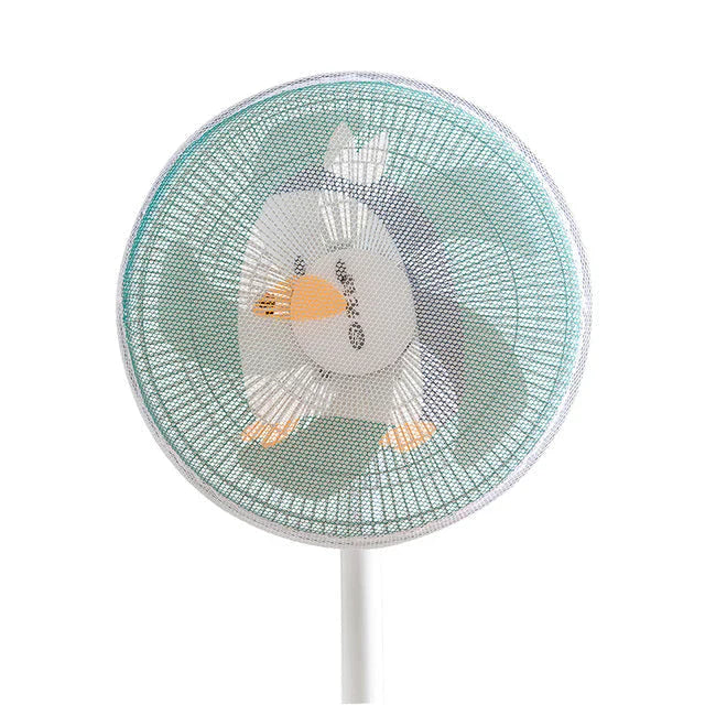 Anti-Pinch Fan Safety Cover - Child & Pet Safety Net for Fans