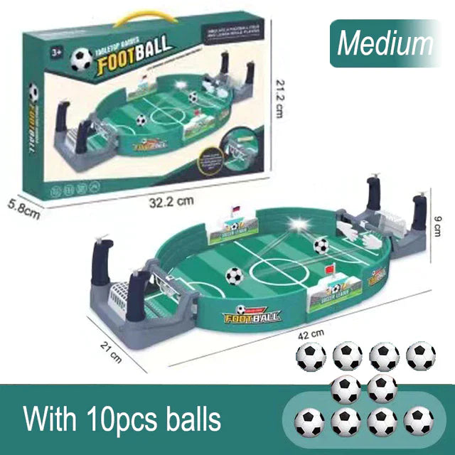 Desktop Football Table Soccer Game - Mini Foosball Table Set for Home, Office & Party Fun