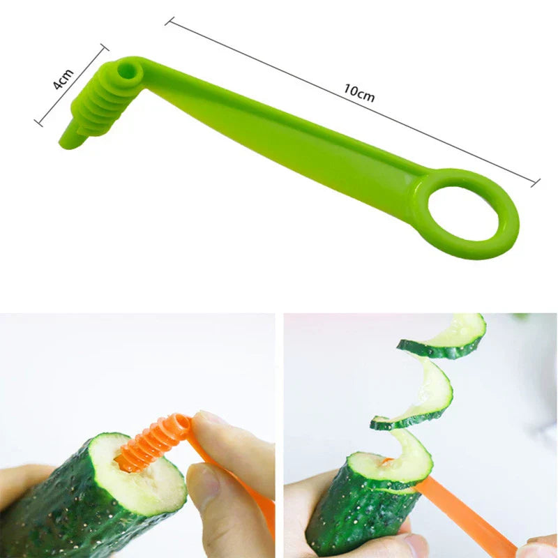 Twisted Potato Spiral Slicer Cutter – Fun Curly Fry & Vegetable Spiralizer