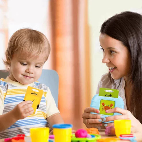 Educational Talking Flash Cards – Interactive Learning Toy for Kids Ages 4-6