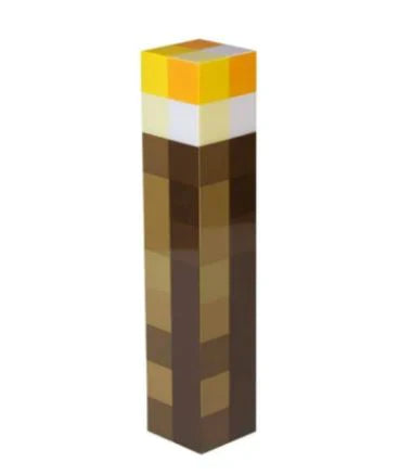 Minecraft Wall Torch – Officially Licensed Light-Up LED Decor for Gamers