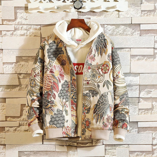 Embroidery Bomber Jacket – Premium Streetwear Varsity Coat