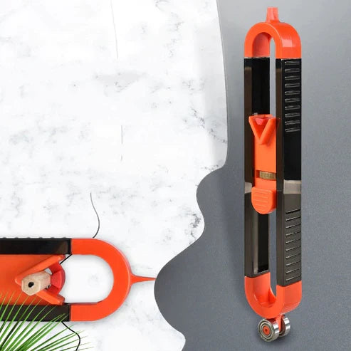 Adjustable Profile Scribing Ruler - Contour Gauge Shape Duplicator Tool
