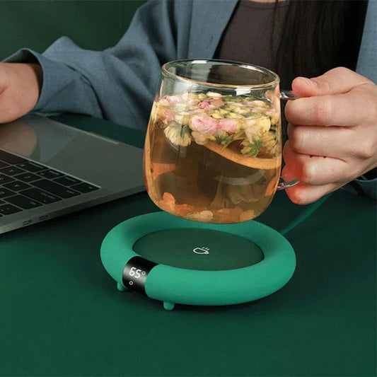 Pastel Dreams Coffee Mug Warmer – Cute Electric Drink Warmer for Desk & Home