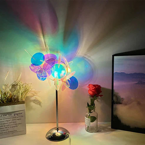 Colorful Mood Ambient Night Lamp – RGB LED Bedroom Atmosphere Light