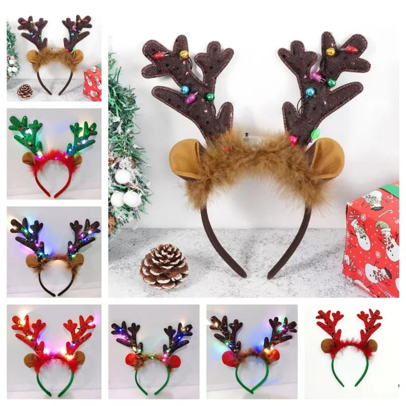 Cute Christmas Hair Band – Festive Novelty Headband for Women, Girls & Holiday Party Accessories
