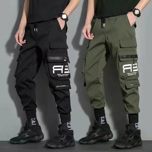 Multi-Pocket Cargo Pants – Streetwear Utility Trousers for Men & Women