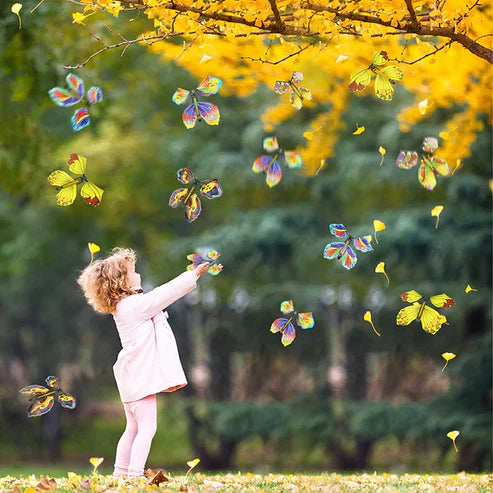 Magic Flying Butterfly Toy – Pack of 10 (Random Colors)