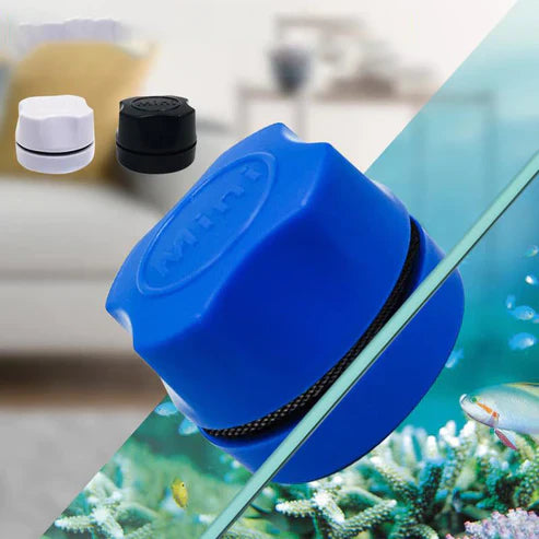 Magnetic Mini Fish Tank Cleaner - Floating Aquarium Glass Scrubber
