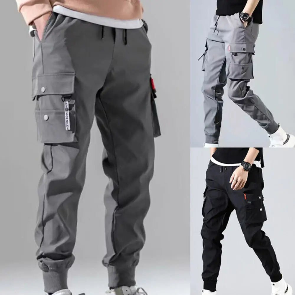 Men's Tactical Cargo Pants – Multi-Pocket Combat Work Trousers