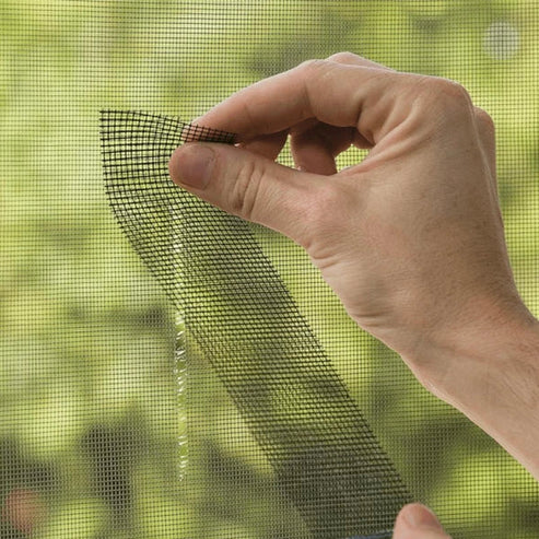 Screen Repair Tape - Self-Adhesive Window & Door Mesh Screen Patch Tape