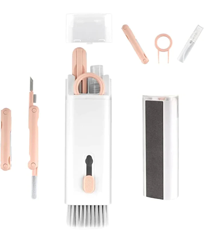 Technologent 7-in-1 Tech Cleaning Set – Multi-Function Screen & Keyboard Cleaner